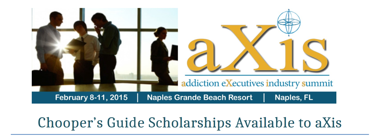 Choopers Guide - aXis Addiction and Recovery Conference 2015