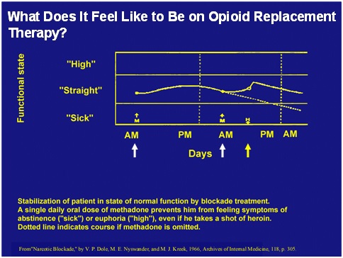 Opioid Replacement Therapy - Functionality Chart